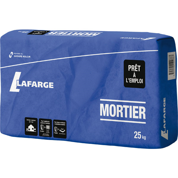 MORTIER PRET A L'EMPLOI