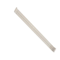 Raccord pour planche de rive équerre en PVC blanc - Hauteur 300 mm