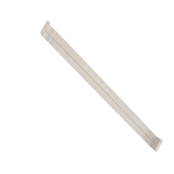 Raccord pour planche de rive équerre en PVC blanc - Hauteur 300 mm