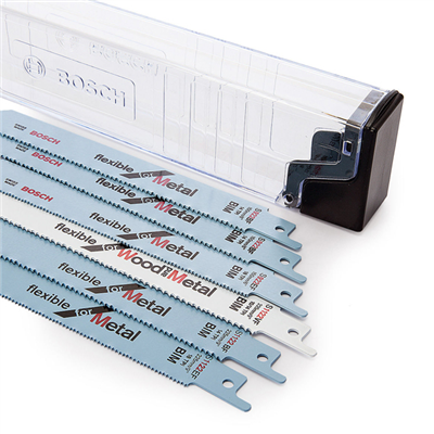 Lame de scie sabre pour bois et métal Bosch - Coffret de 6 pièces