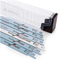 Lame de scie sabre pour bois et métal Bosch - Coffret de 6 pièces