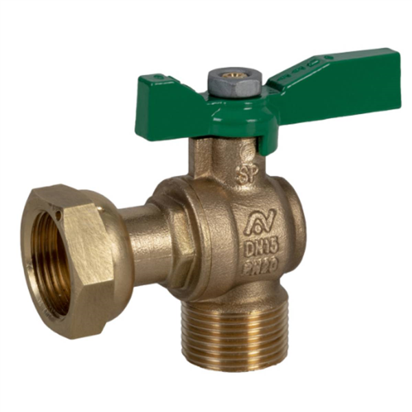 Vanne compteur equerre Male NF DN15
