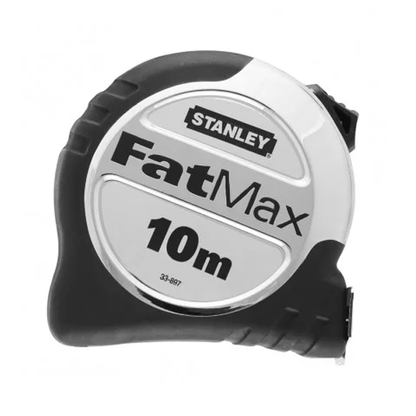 STANLEY FATMAX Mètre Magnétique Auto Lock 5 M x32 mm - Large Ruban -  Revêtement Mylar et Blade Armor - Position du Zéro Réel - Classe Ii -  Crochet 3