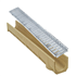 Caniveau MEAGARD 100 avec grille caillebotis M30/10 en acier galvanisé A15 1M