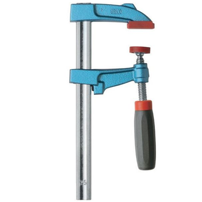 Serre-joint à vis de marqueterie Urko 4021 ouverture 150 mm saillie 60 mm section 18 x 7 mm