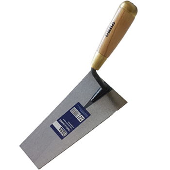 Truelle italienne Carrée Obra longueur 22 cm manche bois