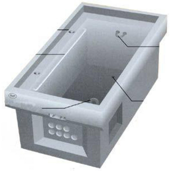 CHAMBRE BETON PTT SS FOND L3CR