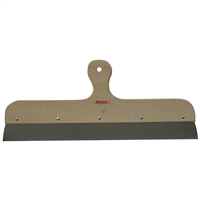 COUTEAU A ENDUIRE INOX MONTURE/MANCHE BOIS 50CM