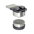 Pivot réglable portail lourd Mantion - Haut Ø 30 mm  - Bas Ø 70 mm - Capacité 750 Kg - Acier