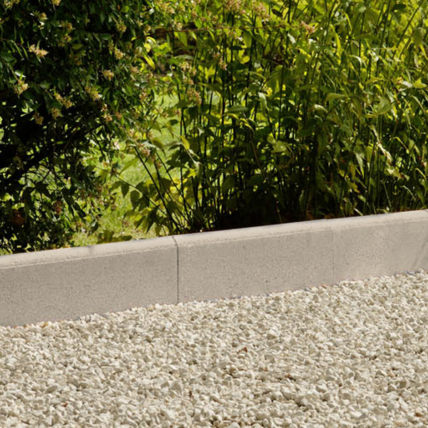 Bordurette béton droite Pierre - 50,0 CM x 20 CM - Ép. 5 CM