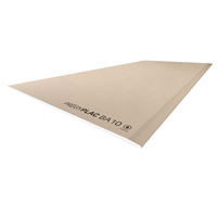 Plaque de plâtre pour ouvrages courbes Siniat Prégyplac BA10 - 2,50 M x 1,20 M - ép. 12,5 MM