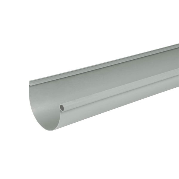 Gouttière demi-ronde Nicoll LG25 en Techtan Sable - développé de 250 mm - longueur 2 M