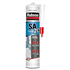 RUBSON Mastic SA2C Sanitaire Couleur Gris Clair Tous supports Cart 280ml