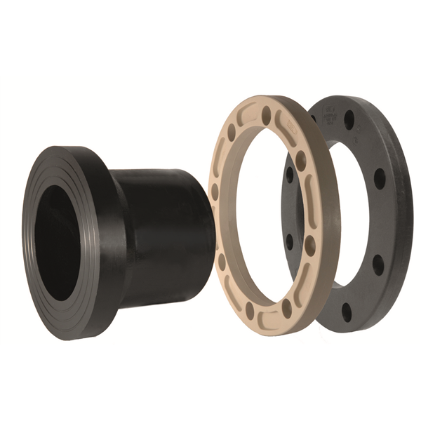 COLLET BRIDE A-F BOULON INOX SDR11 IS0 GN10/16 D160