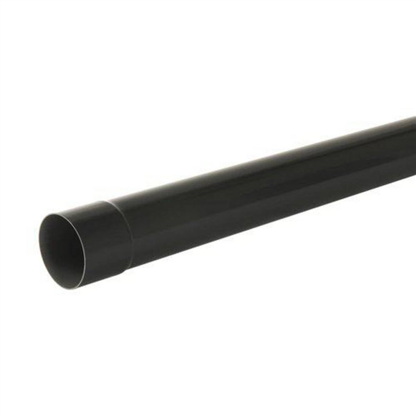 TUBE DE DESCENTE D.100 EN 4M PREM NOIR