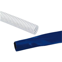 Ensemble de 2 Tuyaux 50mm 2" pour motopompe comprenant 1 tuyau de 5m d'aspiration et 1 tuyau de 25m de refoulement