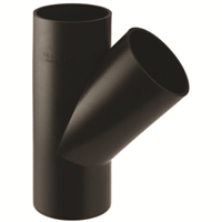 Embranchement 45° Geberit PE: d=110mm, d1=110mm