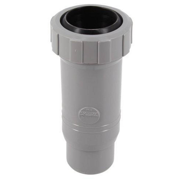 Manchon de dilatation simple pour canalisations - Mâle/Femelle - ø 40 mm - Gris