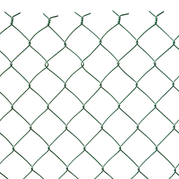 Grillage simple torsion vert 6005 avec picots défensifs - fil Ø2,40 mm galvanisé et plastifié - maille 50 x 50 mm - 25,00 M x 1,00 M