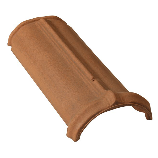 Arêtier à emboîtement de 40 - Monier AR148 - Brun vieilli - 20,8 x 24,2 x 46,5 cm
