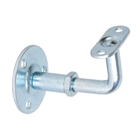 Support de rampe coudé réglable pour main courante