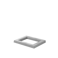 COUVERCLE 70X90 CM, EPAISSEUR 8 CM + RESERVE 66X50 POUR NICHE 60X80 CM