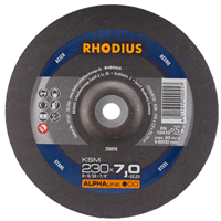 Disque à meuler acier KSM Rhodius 230 x 7.0 x 22.23 mm