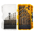 Coffret de 23 forets à métaux Dewalt DT70729-QZ Black & Gold HSS-G - 1 à 12 mm
