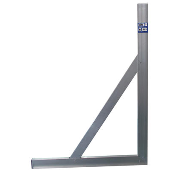 Equerre de maçon en aluminium - Obra - longueur 80 cm - largeur 60 cm
