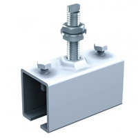 Manchon de raccordement 8578MC Mantion - avec tige courte M20 - pour rail de section 85 x 70 mm