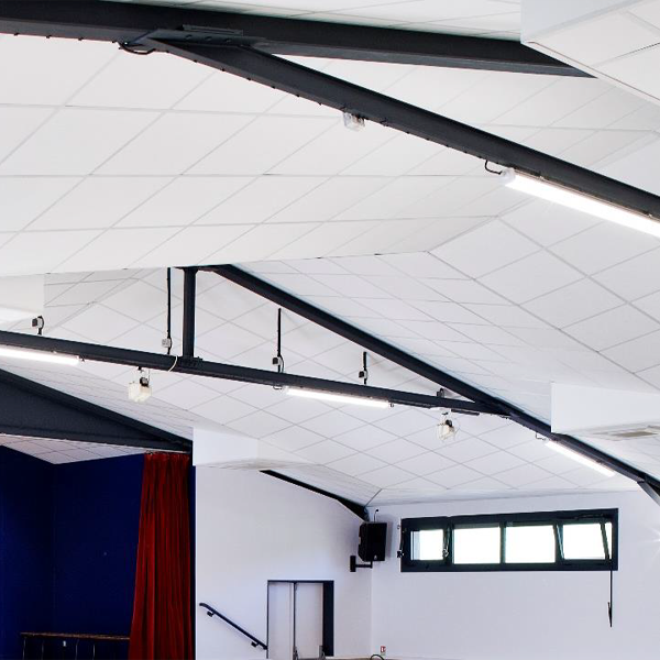 Dalle faux plafond 60,0 CM x 60,0 CM - Minerval A - Bords droits - ép. 12,00 MM