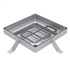 Tampon à remplir de béton ou à paver en acier galvanisé - BOTOLI TOB22 - pour boite de branchement - 295,0 mm x 295,0 mm