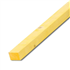 Liteau en sapin traité classe 2 jaune - bois de charpente - 38 MM x 27 MM - longueur 4,50 M
