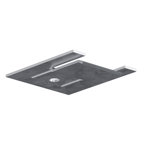 Clip inox pour fixation de lambris PVC de sous toiture - Boite de 100 pièces