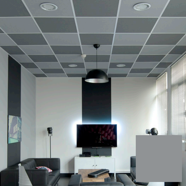 Dalle de plafond acoustique Color-all à Bords A (droits) - Mastic - 600 MM x 1200,0 MM - ép.20,00 MM