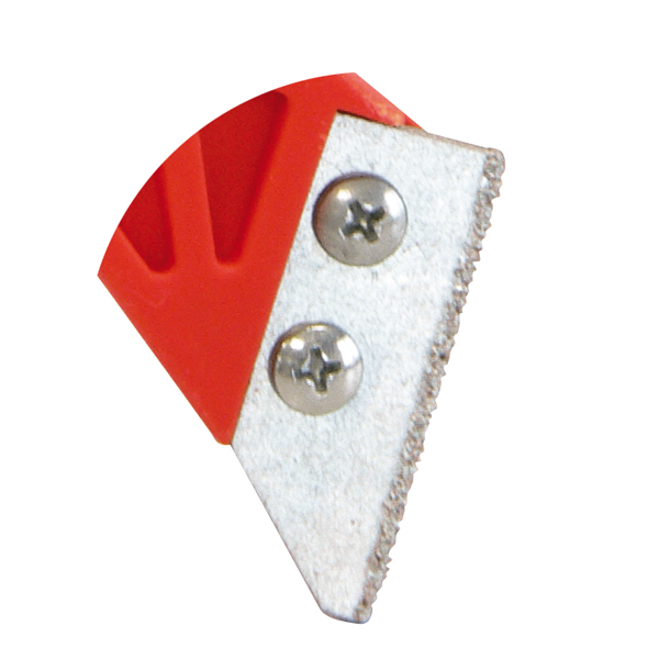Griffe de carreleur creuse joint - Taliaplast - 2 lames au carbure de tungstène - 50 x 19 mm - ép. 1,8 mm