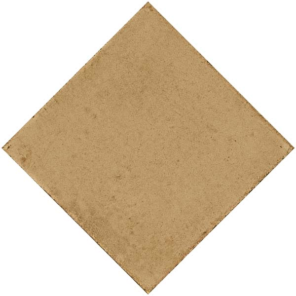 Carrelage intérieur en grès cérame émaillé effet ciment Ottocento - 20 CM x 20 CM - ép. 10 MM - Ocra