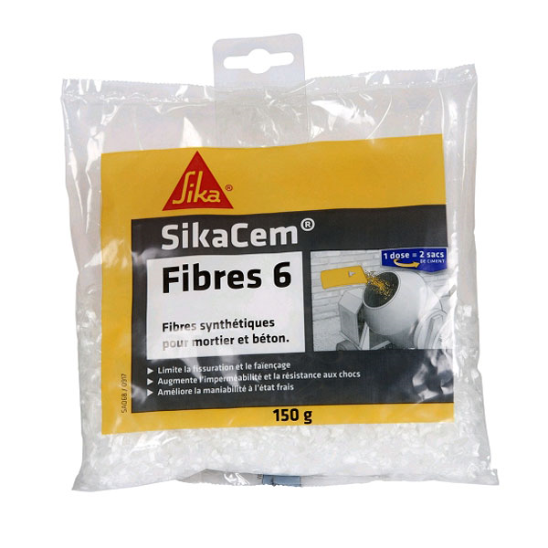 SIKACEM FIBRES 6  DOSE DE 150G