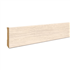 Plinthe MDF pour parquet stratifié Egger - Hauteur 80 mm - Ép.14 mm - Longueur 2,40 m - Chêne Casella Blanc