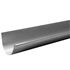 Gouttière demi-ronde en zinc naturel Rheinzink sans pince - développé 250 MM - ép. 0.65 MM - 4,00 M