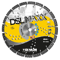 Disque diamant DSLMAXX Ø 230 x 22,23 mm avec flasque déportée - Diam Industries