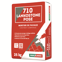 Mortier de pavage LANKOSTONE POSE 710 - Sac de 25 KG