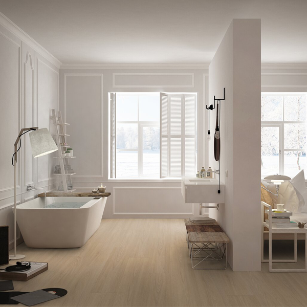 Lame vinyle clipsable imitation bois - Virtuo 55 Rigid Acoustic - 149,2 CM x 22,9 CM - ép. 5,70 MM - Blomma Natural