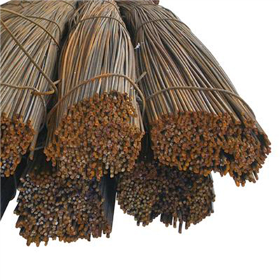 Barre de fer à béton torsadée - en acier HLE - diamètre 14 MM - longueur 6,00 ml