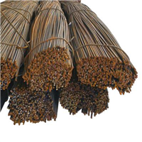 Barre de fer à béton torsadée - en acier HLE - diamètre 10 MM - longueur 6,00 ml