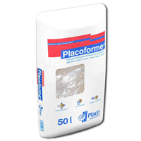 Granulés isolants pour mise à niveau des sols déformés avant pose chape sèche - Placoforme - Sac de 50 l