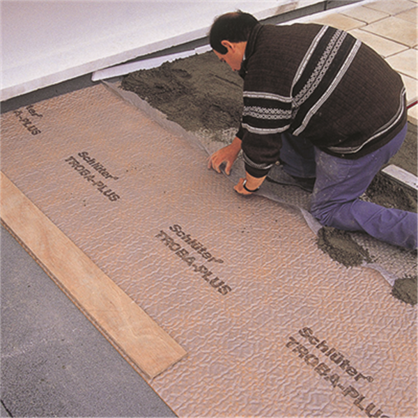 Natte de drainage pour balcon/terrasse - TROBA PLUS 8 - 1,00 M x 12,50 M - surface 12,50 M²