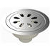 SIPHON ROND SOL SOUPLE 330 MM SORTIE VERT 100 MM 27100