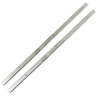 Lot de 2 fers à bois pour raboteuse DH 330 Metabo après 2006