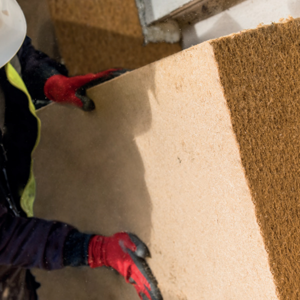 Panneau isolant en fibre de bois pour murs extérieurs sous enduit - Pavawall Smart Pavatex - R=3,70 m².K/W - 940,0 MM x 600 MM - ép. 145 MM